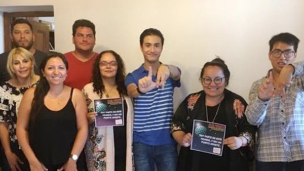 Los integrantes de la Liga recorren la provincia.
