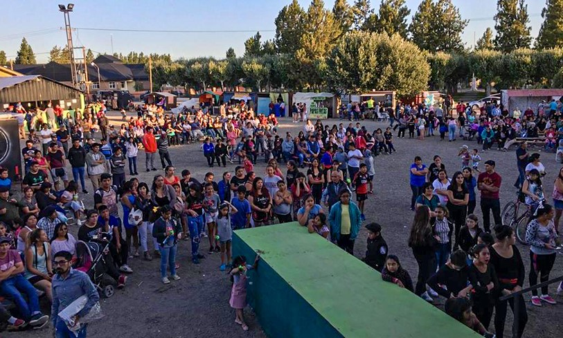 Se realizó en Tecka y se aprovechó para habilitar el Camping Municipal.