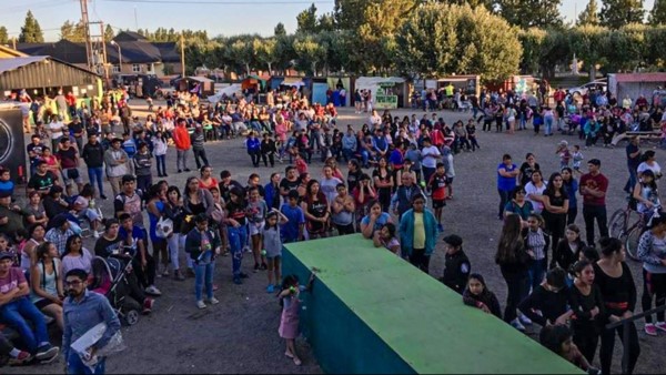 Se realizó en Tecka y se aprovechó para habilitar el Camping Municipal.