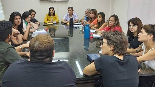 La reunión fue el tercer encuentro que se viene sosteniendo con el fin de poder plasmar en la normativa las necesidades de la población clave.