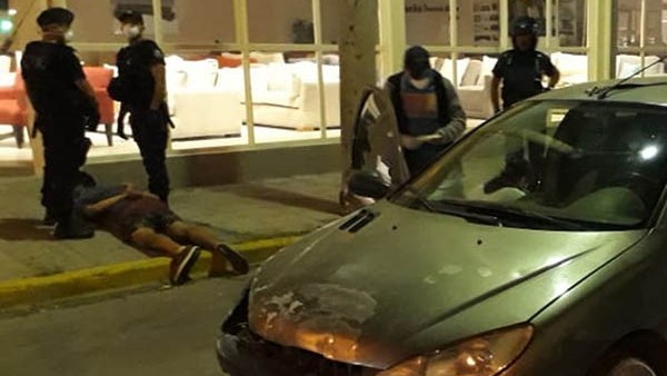 La aprehensión sucedió en el marco de los controles callejeros.
