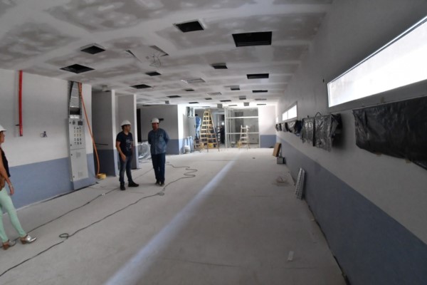 Jornada accedió a la obra. Es una de las opciones que se barajan en caso de ser necesaria su utilización.