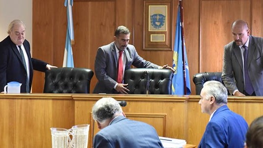 Los Jueces Alejandro De Franco, Adrián Barrios y Rafael Luchelli leerán la sentencia el próximo lunes 13