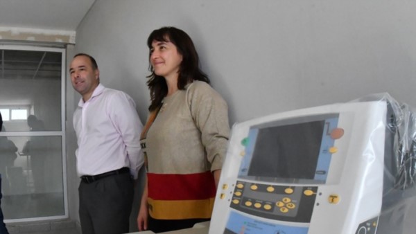Ayer, se recibieron camas, equipamiento, telas y aportes para comprar insumos para la terapia intesiva