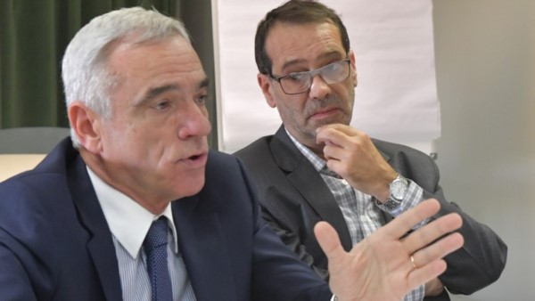 Los ministros Vivas y Panizzi del Superior Tribunal de Justicia.