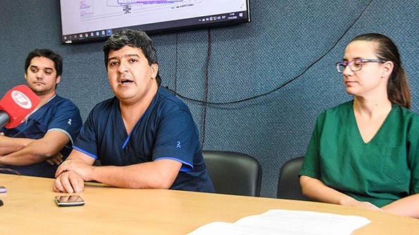 Los directivos dieron detalles de la nueva circulación en el Hospital.