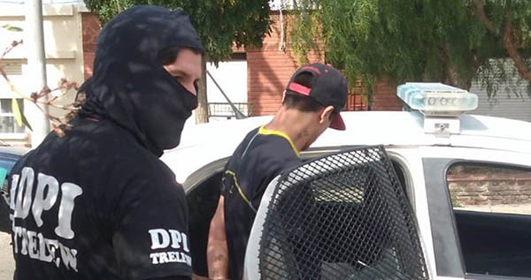 Alejandro Ríos Sena fue capturado el pasado martes en el marco de un allanamiento realizado en Trelew.