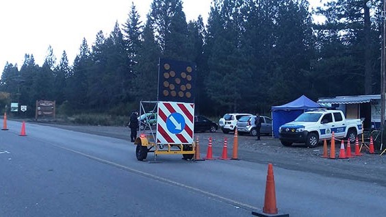 Pocos cambios. Se mantiene el control policial en la “frontera caliente” del paralelo 42°.