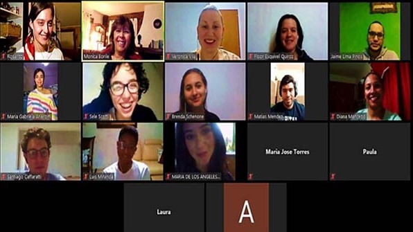 Estudiantes de la UDC participan en los encuentros virtuales de la Red.