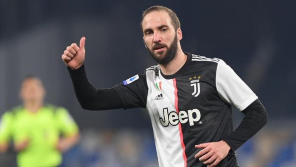 Higuaín en mejor forma, pensando en sus siguientes partidos con la Juventus.