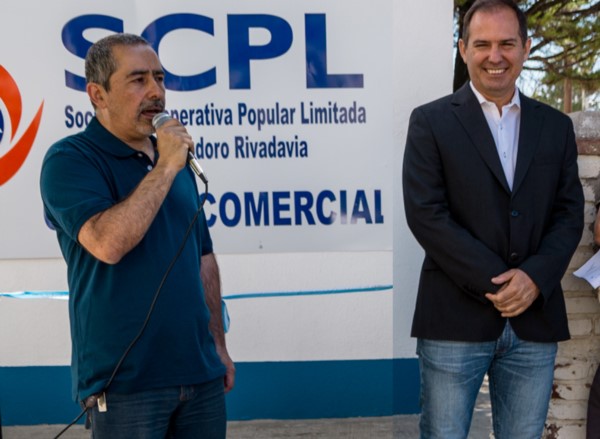 Un dúo. Costes (izquierda) y Aguilera, dos de los dirigentes de la SCPL que tuvieron una semana muy floja.