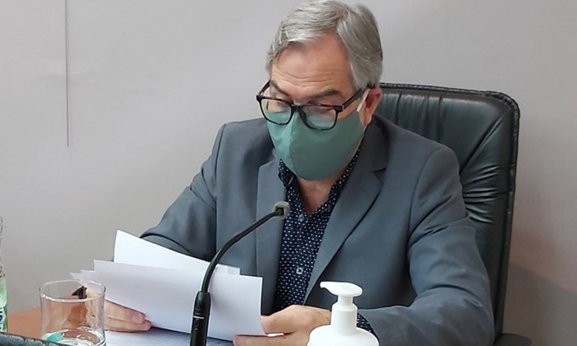 Marcelo Vaccaro, concejal Chubut al Frente, uno de los impulsores.