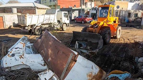 Residuos. El municipio capitalino tuvo un arduo trabajo cerca del mar. 