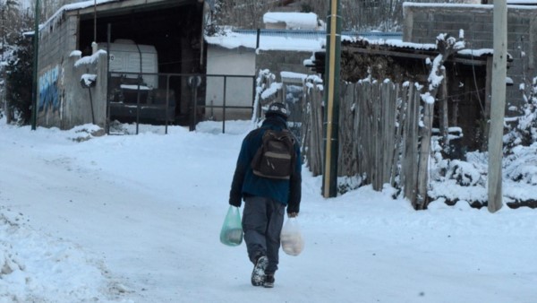 Durante el fin de semana, las nevadas no dieron tregua y varios barrios presentaron complicaciones.