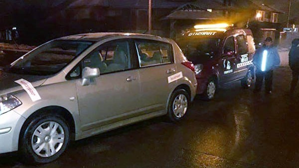 Los secuestros se llevaron a cabo en los controles del fin de semana.