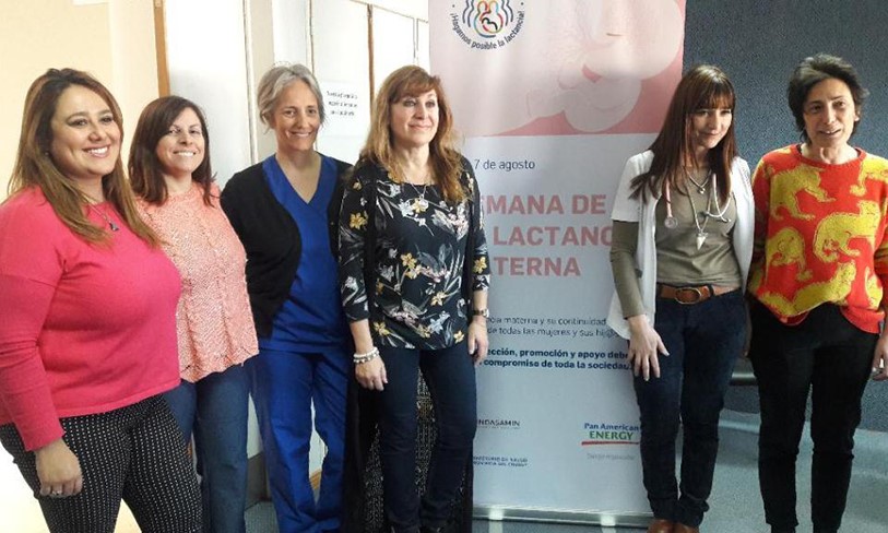El Comité de Lactancia del Hospital “Andrés Isola” de Puerto Madryn.