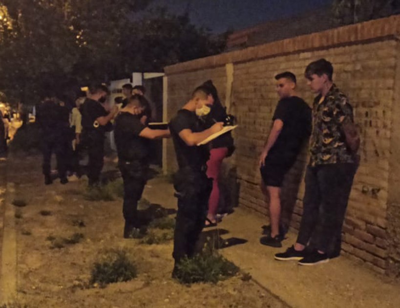 El procedimiento policial se llevó a cabo en la madrugada de ayer
