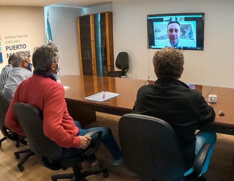 El encuentro entre Nación y Provincia se realizó de manera virtual.