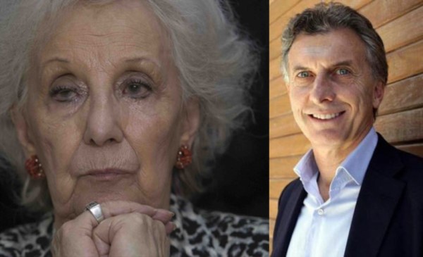 Carlotto fue crítica con la justicia y con las causas judiciales que involucran a Macri.