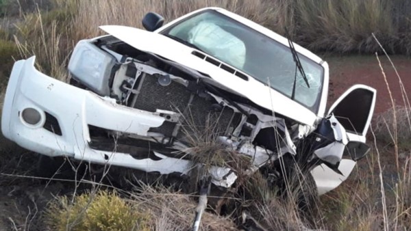 La camioneta Toyota Hilux era dirigida hacia una avícola de Bryn Gwyn