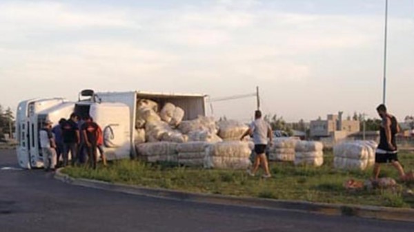 El accidente se produjo en cercanías al predio del club Huracán