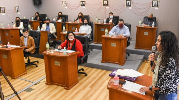 Elizabeth Mariela Chamorro habló sobre el uso del tapaboca.