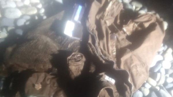 La campera de Molina fue encontrada con el DNI del joven dentro. 
