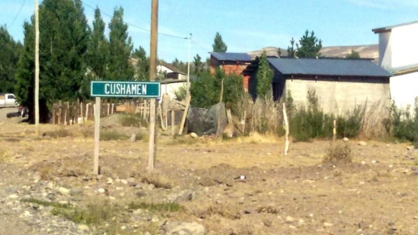 En Cushamen  hay gran preocupación por la sequía actual. 