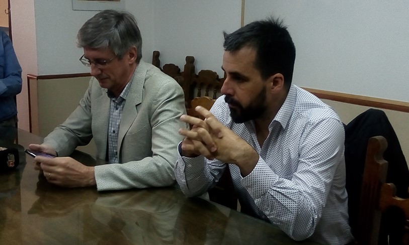 Ongarato y Taccetta optaron por la licencia para hacer campaña.