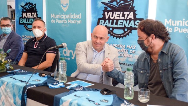 Sastre participó del lanzamiento de la 9° edición de “Vuelta Ballenas”.