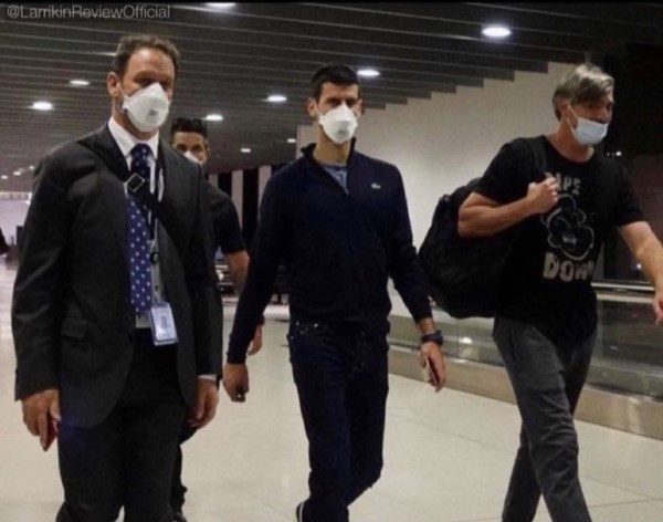 "Nole" regresó a Serbia tras ser deportado de Australia.