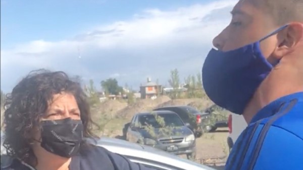 Cero argumento. El preparador físico que intentó discutir con Vizzoti.