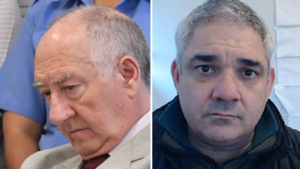 Denuncia. Galende (izquierda) y la presunta agresión de Castro Blanco.