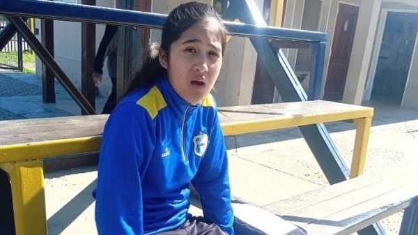 Gianella, antes de debutar en Primera con Belgrano. Foto: Ariel Montensino.