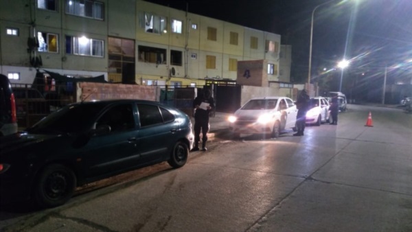 Uno de los controles más exhaustivos se efectuó en las Mil Viviendas.