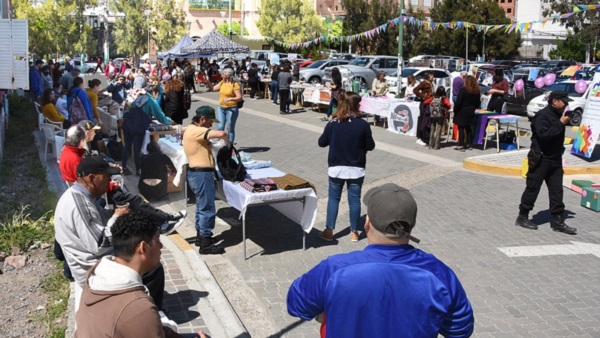 En el playón de la UNPSJB se desarrollaron actividades de inclusión y concientización sobre salud mental.