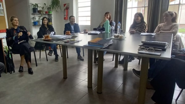 Refuerzan el trabajo articulado y planifican abordajes integrales. 