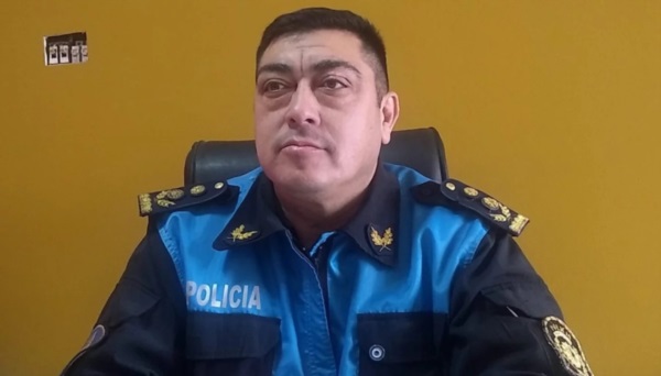 Comisario mayor Javier Loyola.