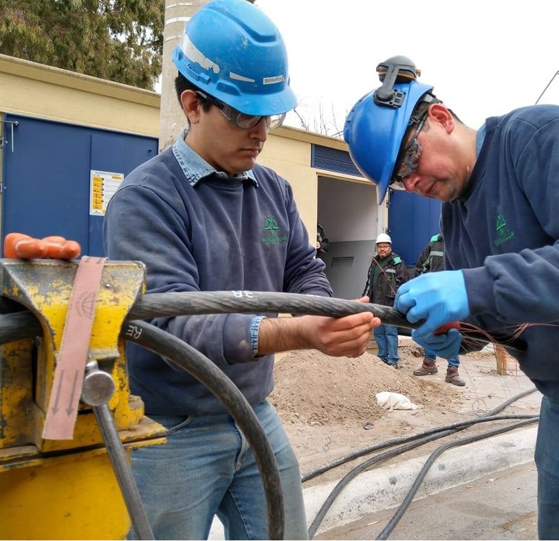 Trabajos. La empresa avisó que no habrá luz durante tres horas.