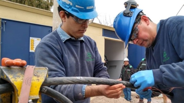 Trabajos. La empresa avisó que no habrá luz durante tres horas.