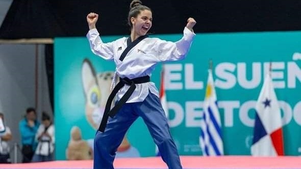 Margarita Barrientos, en los Juegos Odesur. Foto: Juegos Odesur.