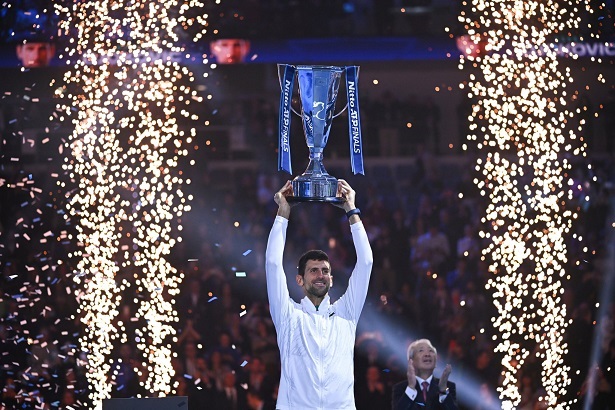 El serbio le suma otra ATP Finals a su imponente palmarés: 7-5 y 6-3 a Ruud para sumar su 91° título.