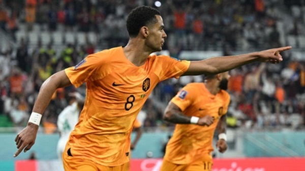 Gakpo marcó el primer gol de Países Bajos.