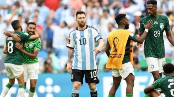 Batacazo mundial: Arabia Saudita venció a Argentina y le cortó extenso invicto.