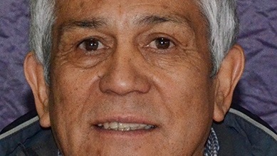 Oscar Currilén, el intendente.