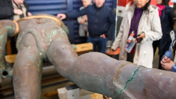 Además de la restauración de la escultura, las obras en general contemplan mejoras en todo el sector.