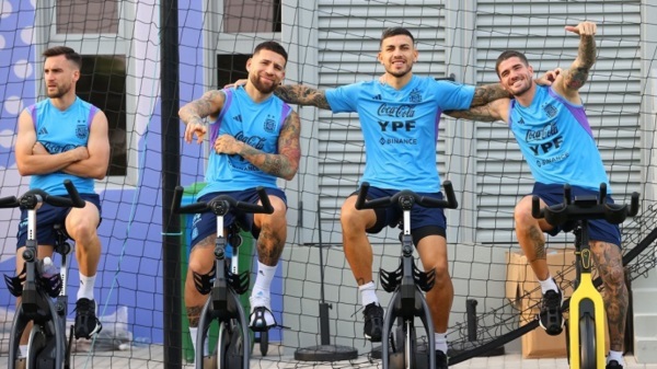 La Selección se entrenó tras la victoria ante Países Bajos.