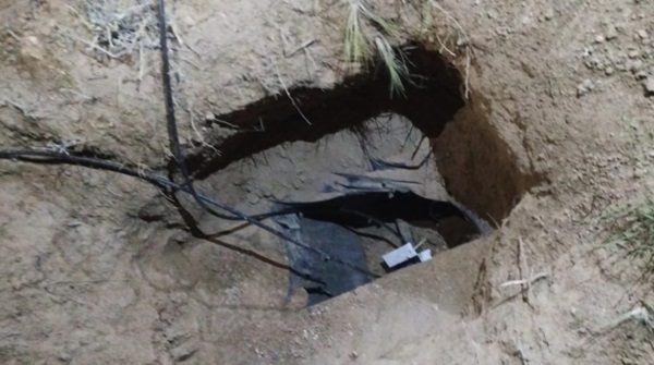 Los cortes fueron encontrados luego de una inspección en la ruta 3.