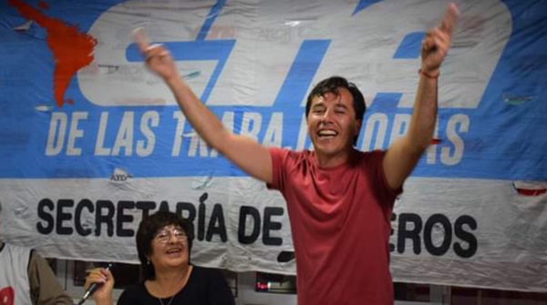 Tomás Montenegro fue elegido como nuevo secretario general de ATE.