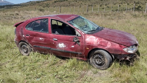 Tres accidentes casi simultáneos sucedieron en cercanías a Trevelin.